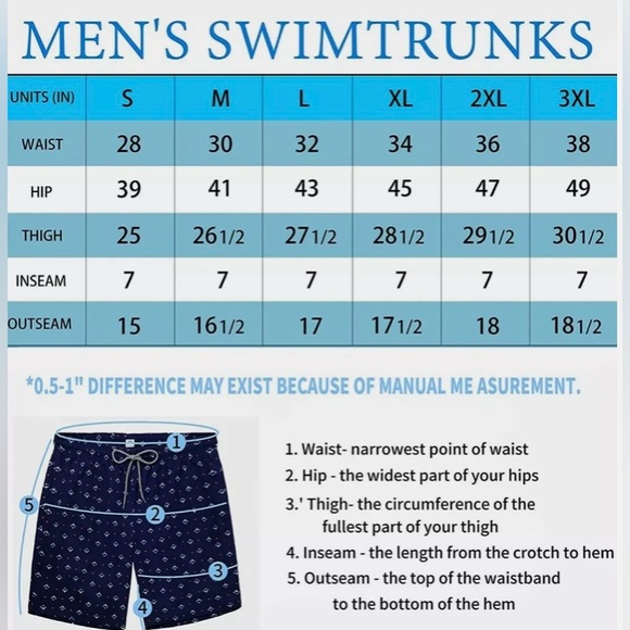 Biwisy XL Swimming Trunks. - Picture 9 of 10